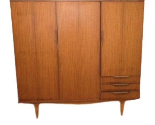 Armoire scandinave vintage en teck - Image 5